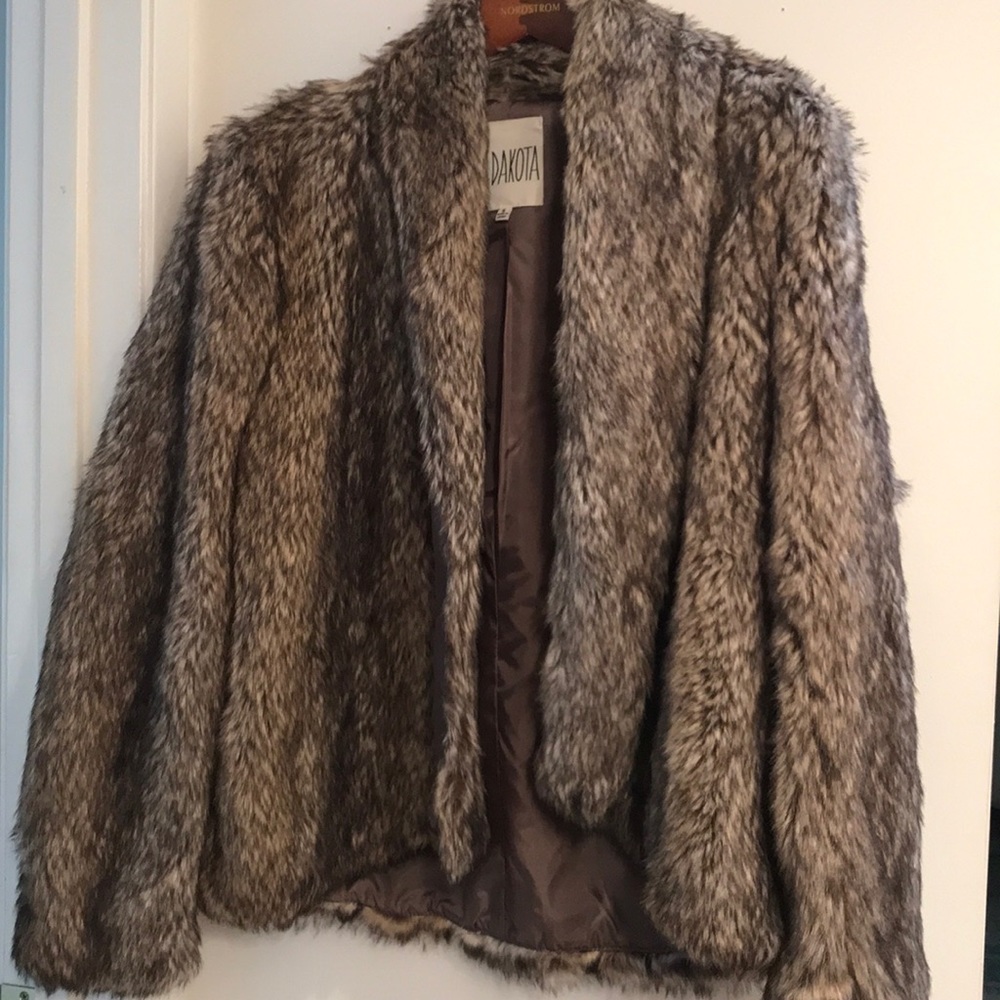 BB Dakota faux fur jacket